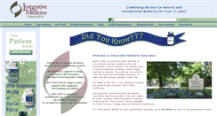 Desktop Screenshot of integrativemedicinenw.com